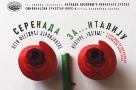Koncert "Serenada za... Italiju" u četvrtak u NP RS