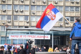 Građani pristižu na miting u Banjaluci (VIDEO)