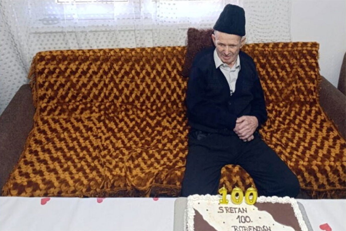 Aleksa Garić proslavio stoti rođendan: U čemu je tajna dugovječnosti