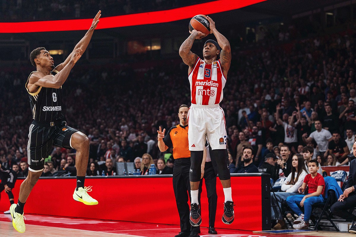 Važna pobjeda za Crvenu zvezdu, Asvel nemoćan u Beogradu
