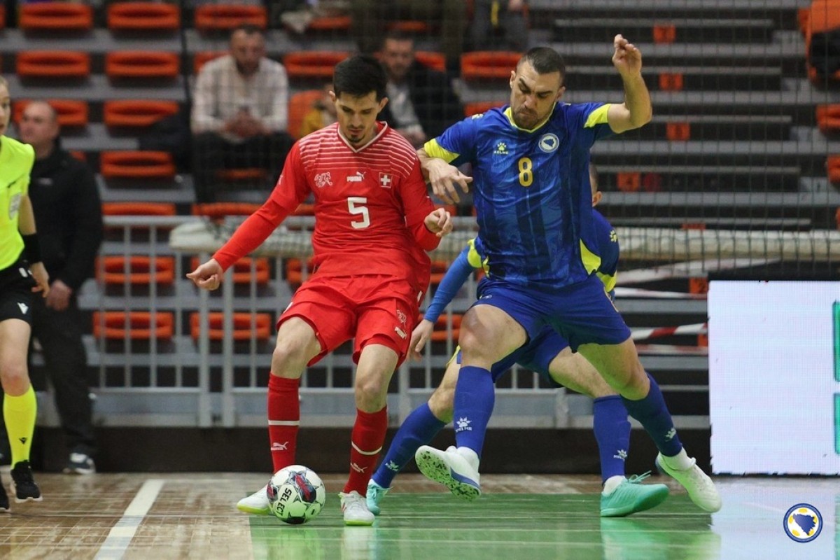 Futsal "zmajevi" ubjedljivi protiv Švajcarske