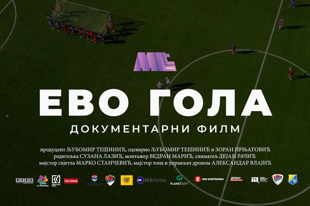 "Evo gola": Mozzart podržao snimanje sportskog dokumentarca
