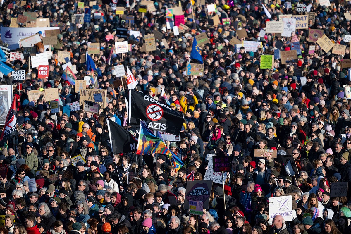 Protest protiv krajnje desnice: U Minhenu 200.000 ljudi osudilo rasizam i fašizam