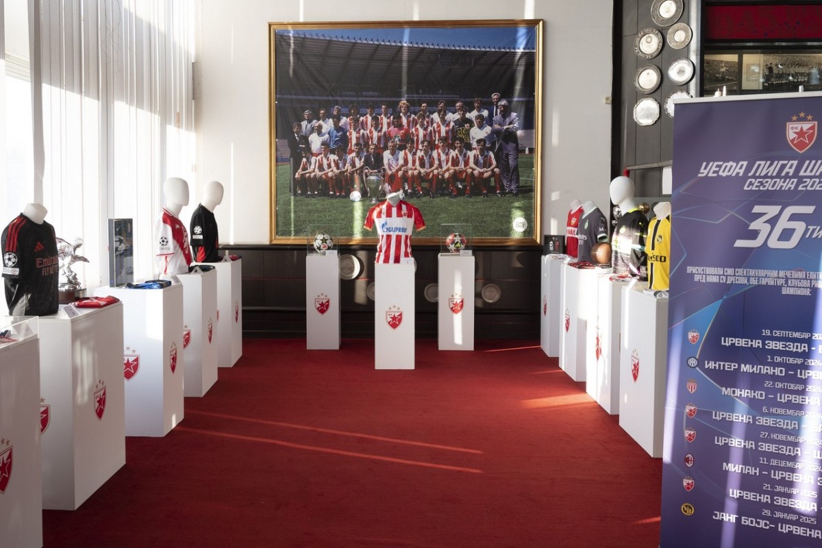 Zvezda otvorila izložbu posvećenu Ligi šampiona