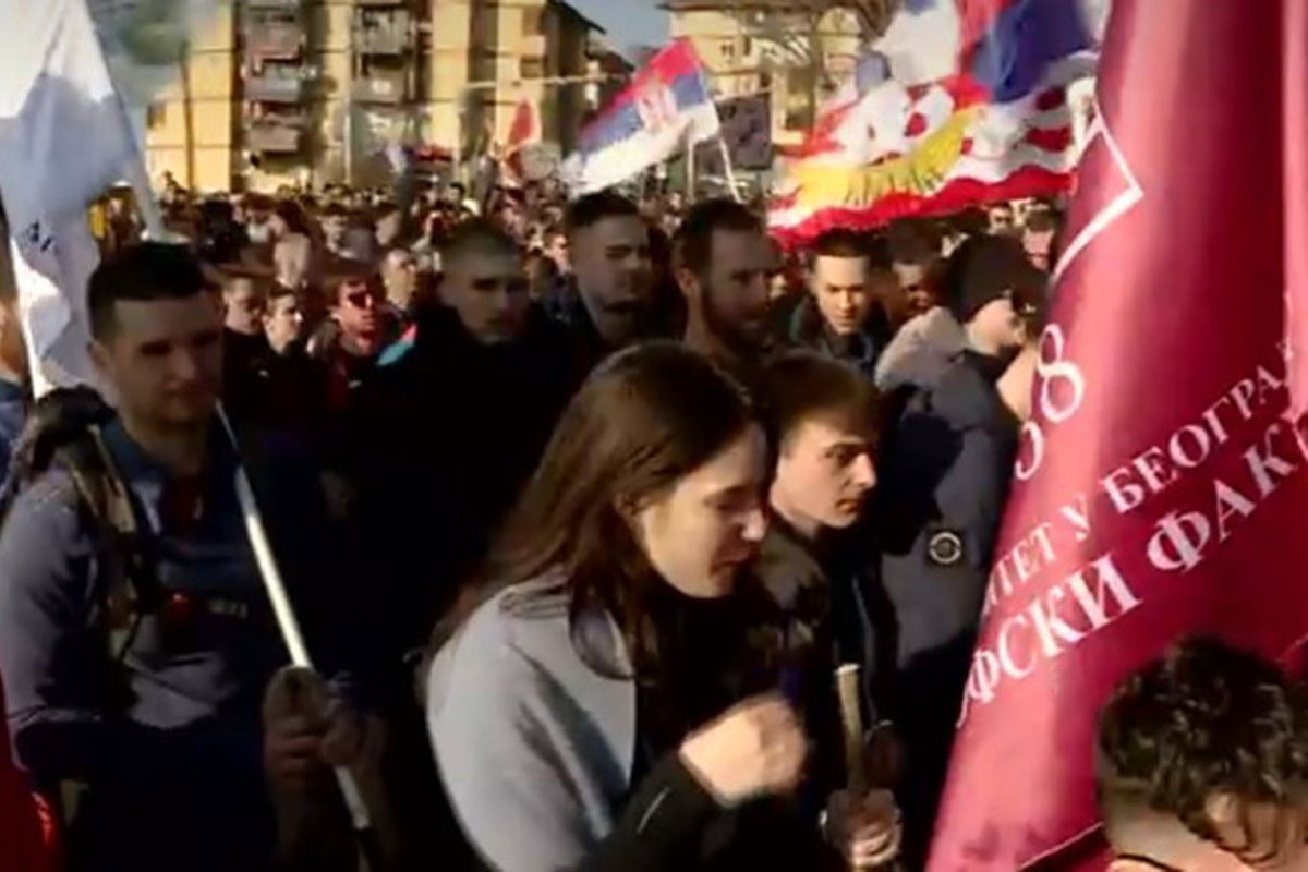Studenti treći dan pješače do Kragujevca