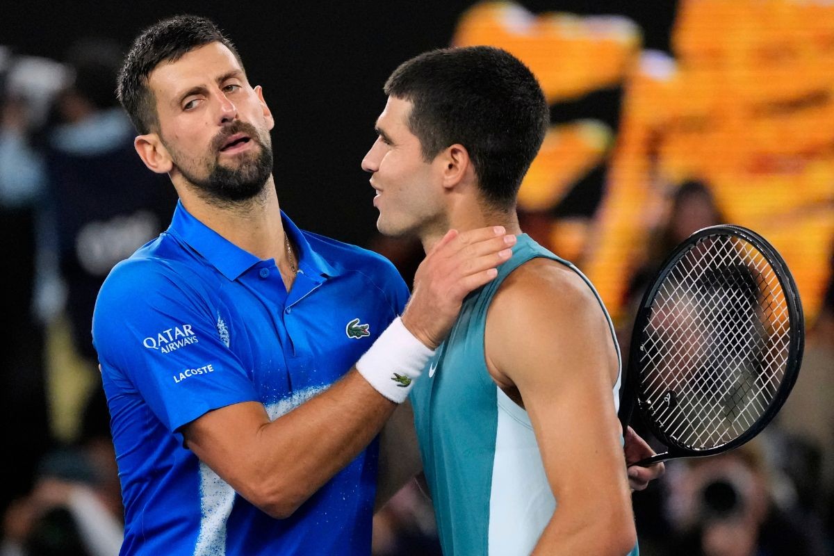 Đoković i Alkaraz na kamilama igrali tenis (VIDEO)