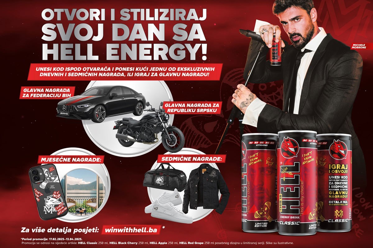 Počinje najveća HELL nagradna igra u istoriji, osvojite Mercedes ili Kawasaki