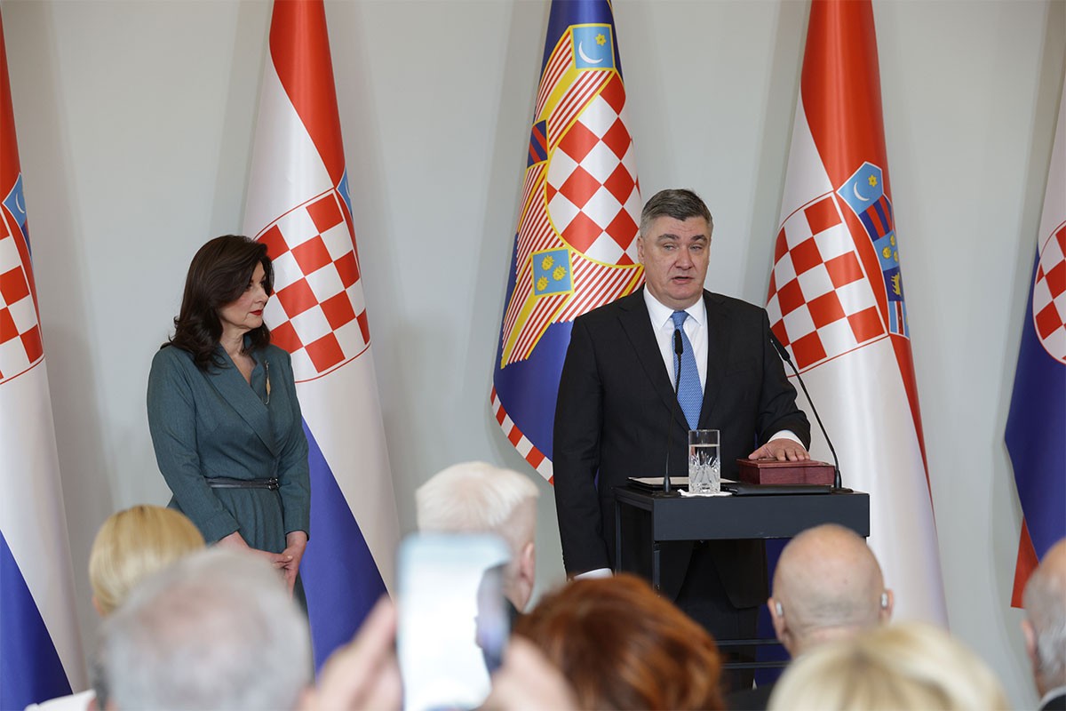 Milanović položio zakletvu za drugi mandat predsjednika Hrvatske