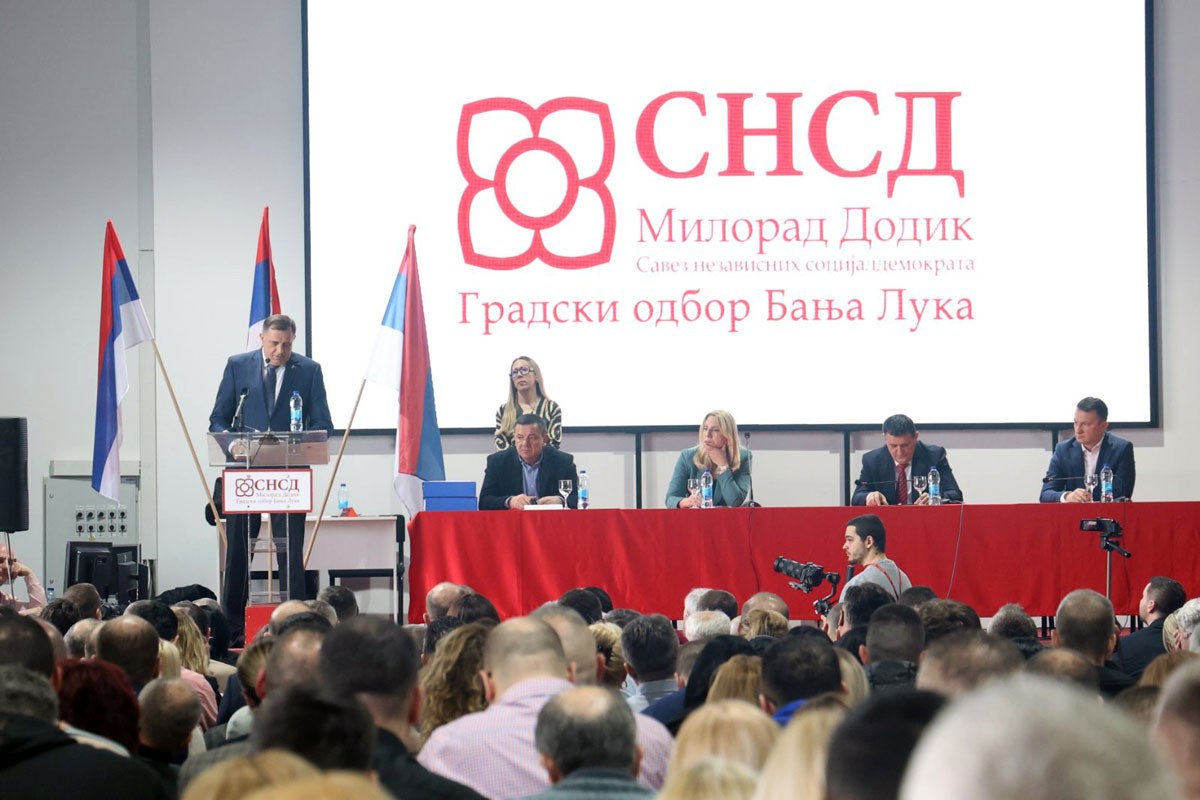 Dodik: Sudbina Banjaluke zavisi od SNSD-a