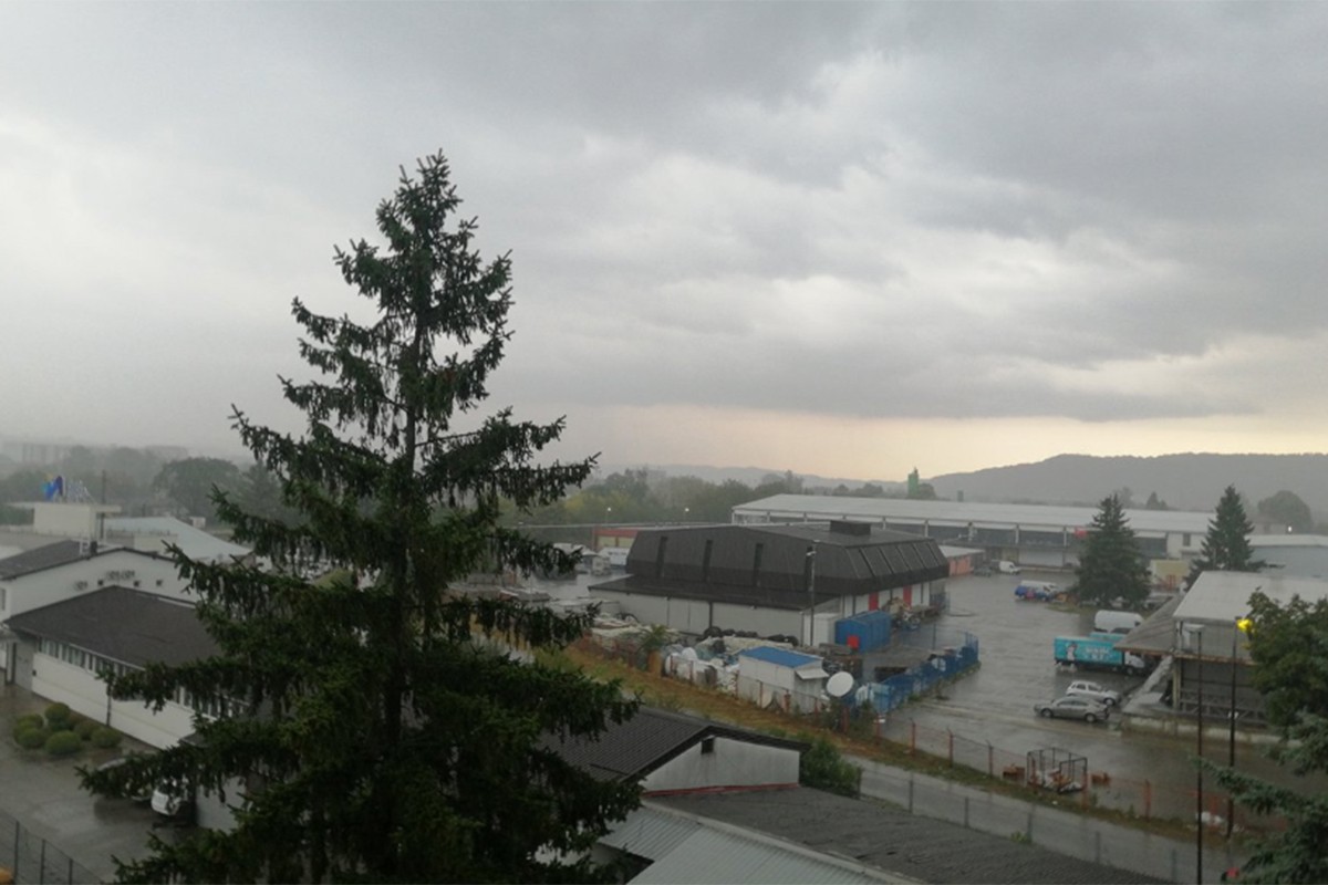 U srijedu oblačno sa kišom