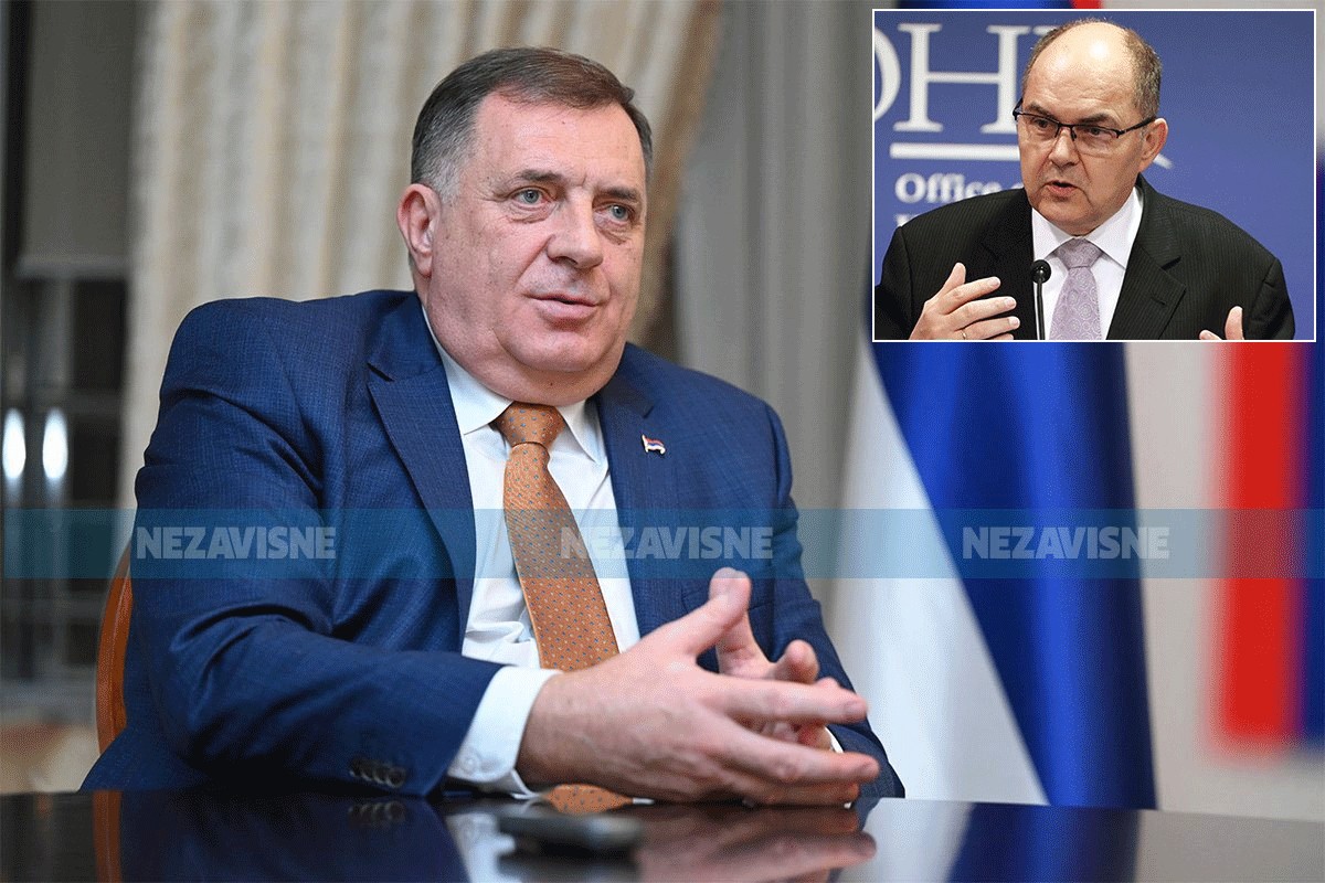 Dodik poručio Šmitu: Ovdje nije kolonija, srpski narod nije ničiji podanik