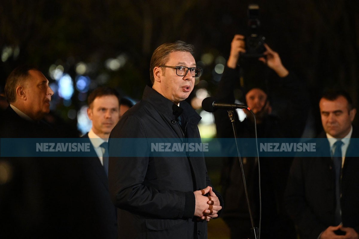 Vučić: Srbija će podržavati instituciju predsednika Republike Srpske i Milorada Dodika