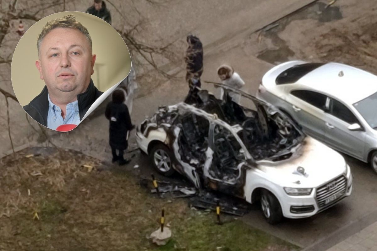 Direktoru Željeznica RS zapaljen auto (VIDEO)