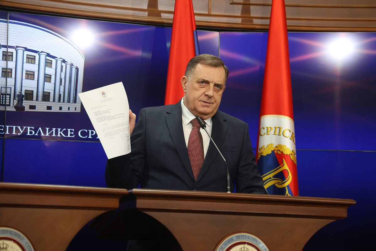 Dodik: Uputili smo poziv FBiH da razgovaramo o Dejtonskom sporazumu