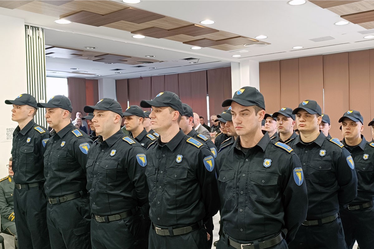 Promovisano 25 kadeta Granične policije