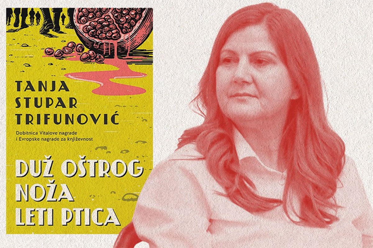 Predstavljen roman "Duž oštrog noža leti ptica"