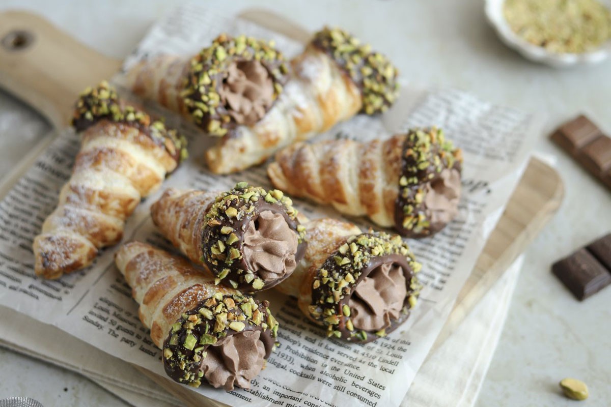 Čokoladne krem rolnice