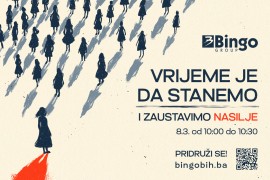 Vrijeme je da stanemo i zaustavimo nasilje!