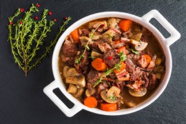 Recept za svinjski gulaš sa pečurkama