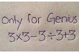 Ovaj jednostavni matematički zadatak zbunio je mnoge, znate li ga ...