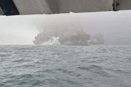 Tanker u plamenu kod sjeveroistočne obale Engleske