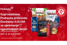 Podravka BiH nastavlja s podrškom ugostiteljskim školama