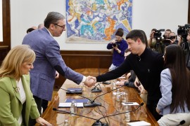 Vučić zamolio studente da u subotu odu kući iz Pionirskog parka