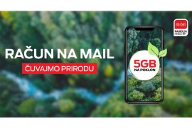 Račun na mail, vaš mali doprinos očuvanju prirode