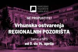Vrhunska ostvarenja regionalnih pozorišta u NPS od 3. do 14. aprila