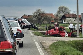 Udes na putu Bijeljina - Ugljevik, dvoje povrijeđenih