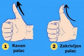 Oblik palca otkriva vaše skrivene osobine ličnosti