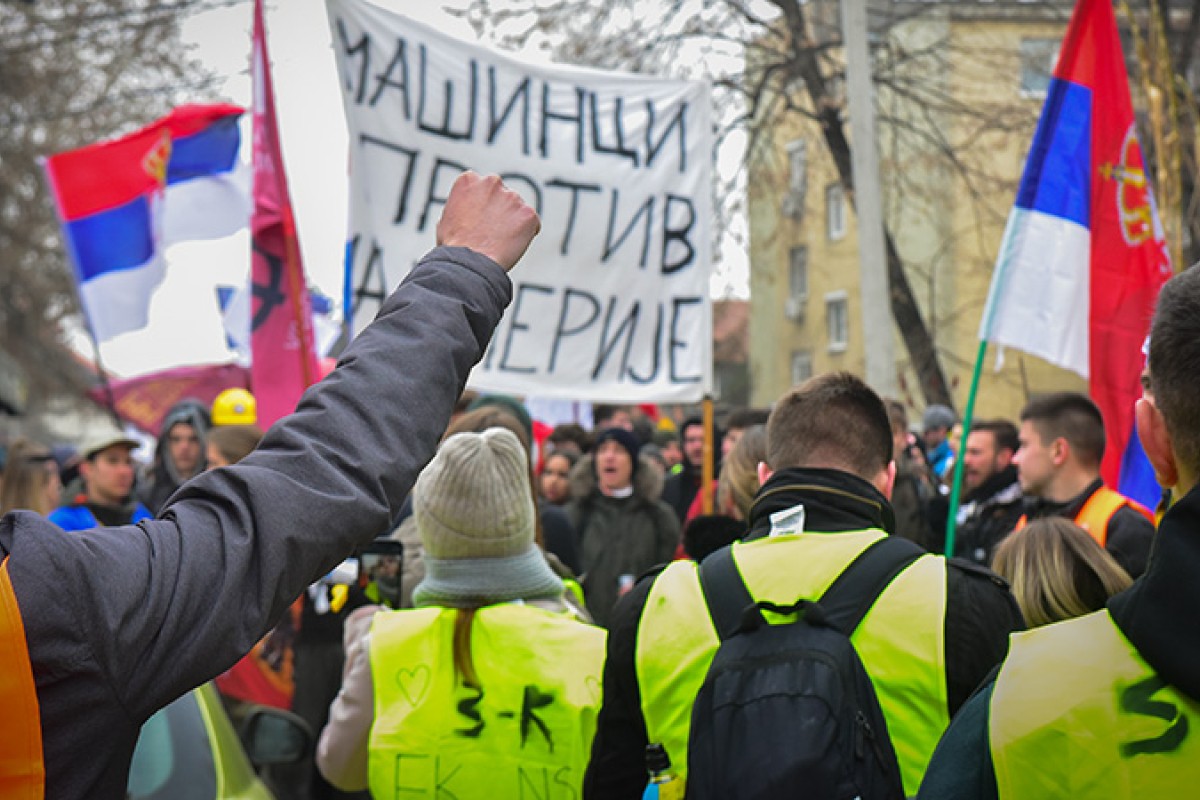 Počinje veliki protest u Nišu, Nišlije iznose doručak studentima (VIDEO)