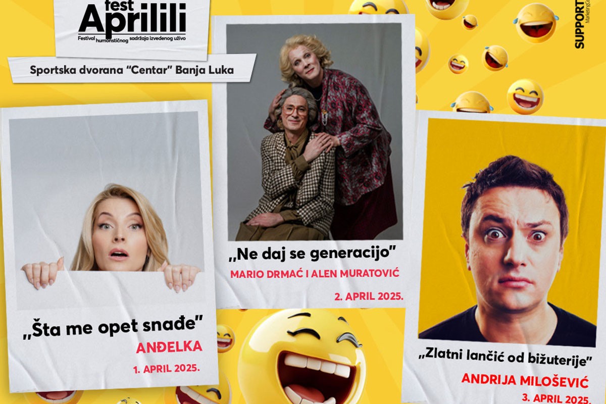 Ko će nasmijati Banjaluku ovog aprila?
