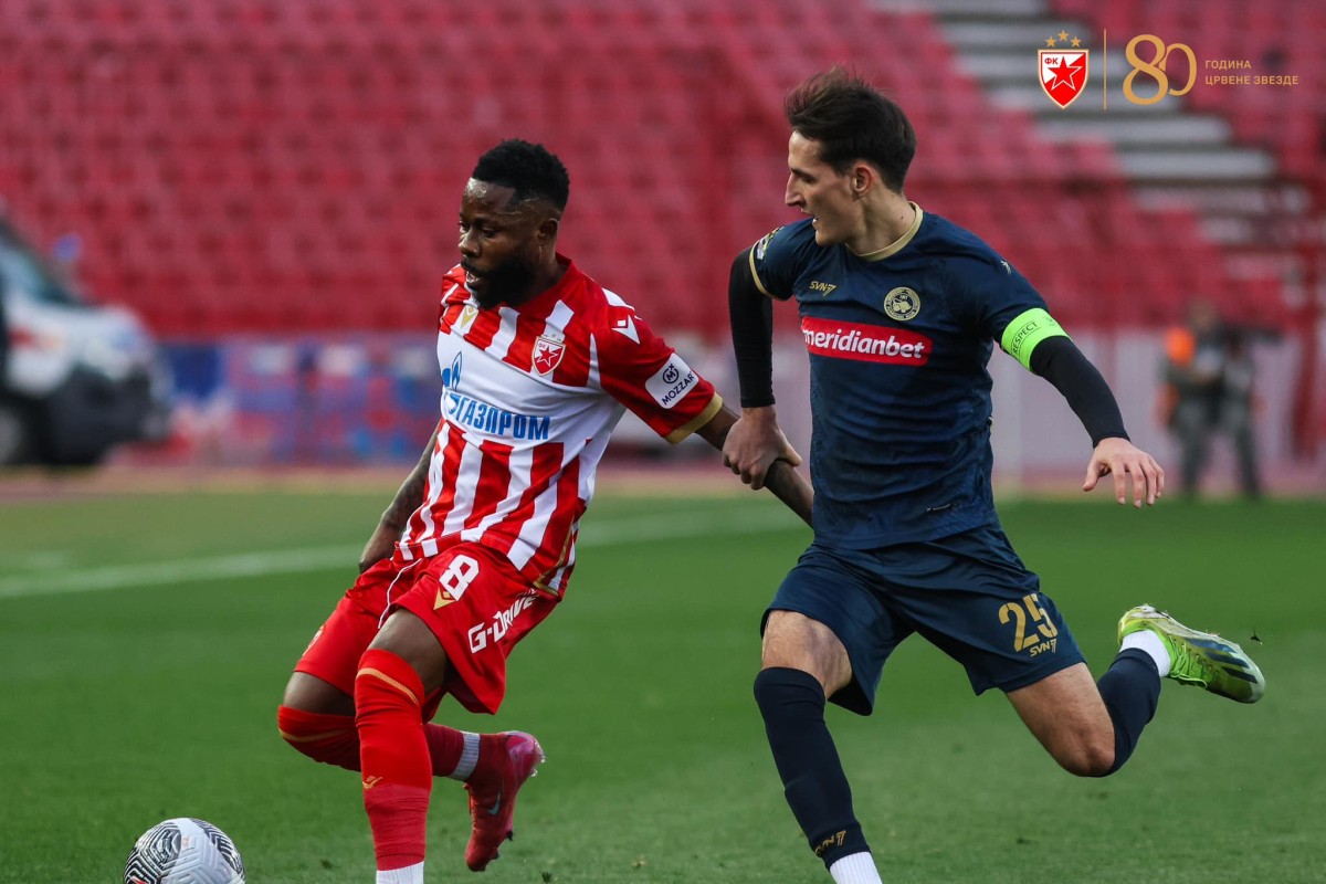 Zvezda lako protiv IMT-a: Radanović najmlađi debitant