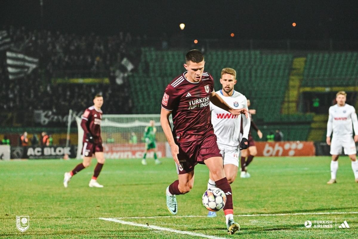 Sarajevo golom Gulijašvilija slavilo protiv Širokog