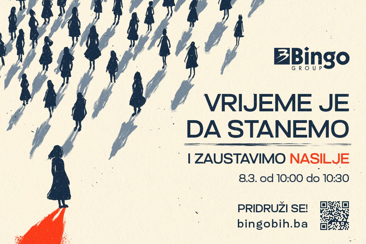 Iz Binga najavljuju: Vrijeme je da stanemo i zaustavimo nasilje