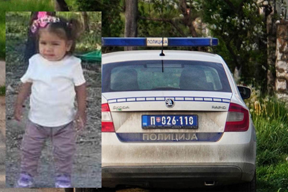 Djevojčica (2) nestala u Srbiji, aktiviran sistem "Pronađi me"