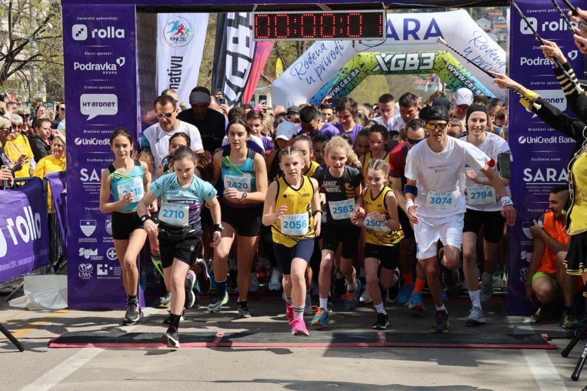 Popunjen kapacitet polumaratona u Mostaru