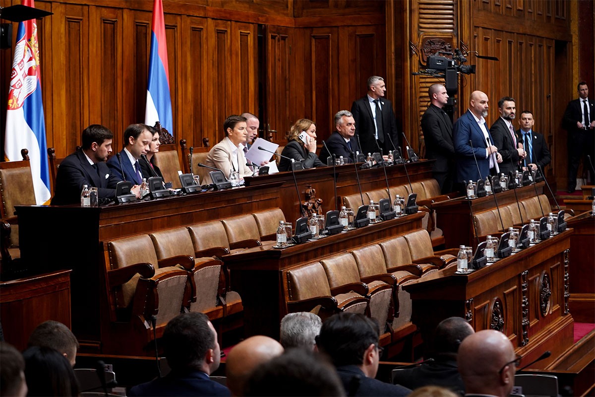 Tužilaštvo utvrđuje činjenice inicidenta u Skupštini Srbije