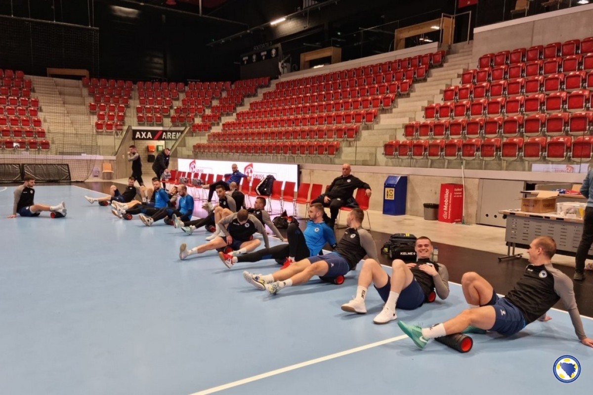 Futsal "zmajevi" spremni za Švajcarce
