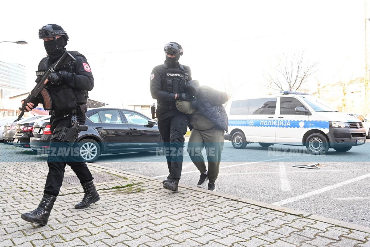 Pred tužiocem dvojac uhapšen u akciji "Amigo" (FOTO, VIDEO)