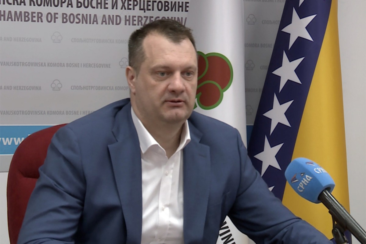 Ćeranić: Lani spoljnotrgovinski deficit oko četiri milijarde KM