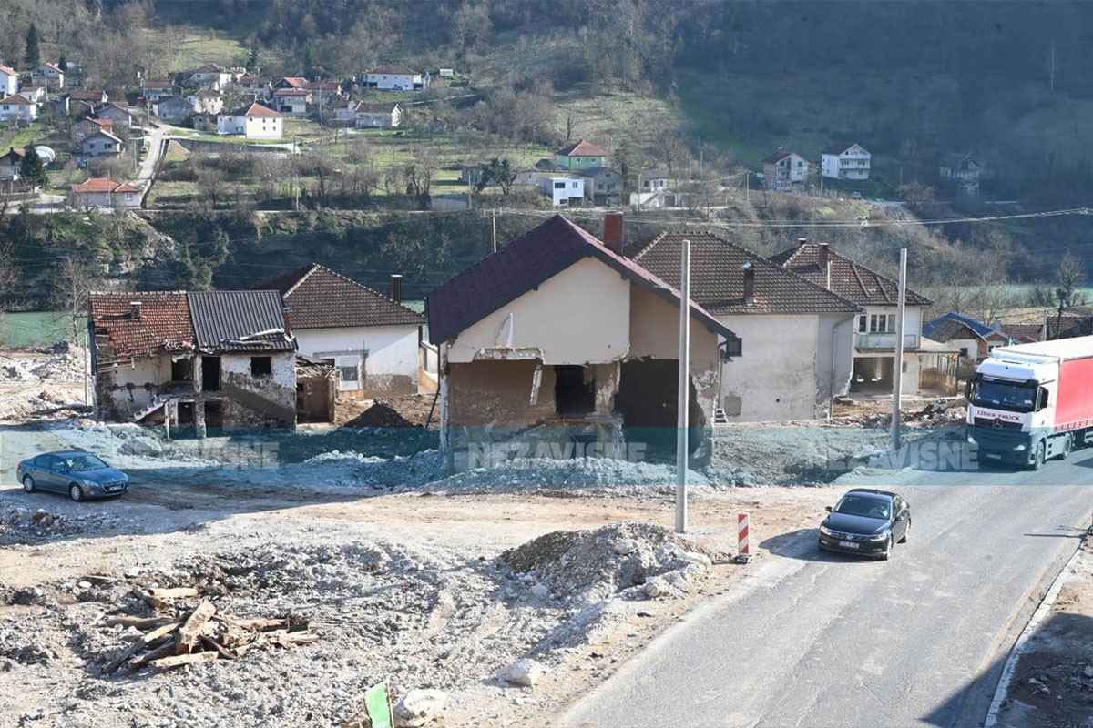 Izdato upozorenje na moguće poplave u Jablanici