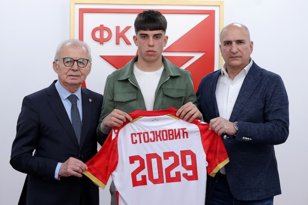Strahinja Stojković ostaje u Crvenoj zvezdi do 2029.