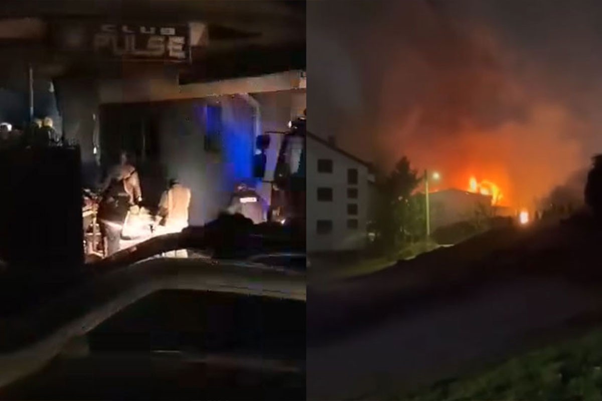 Stotine povrijeđenih i desetine mrtvih, snimljen trenutak izbijanja požara u klubu (VIDEO)