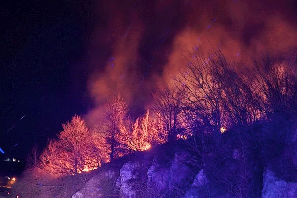 Gorjelo nisko rastinje u dva banjalučka naselja