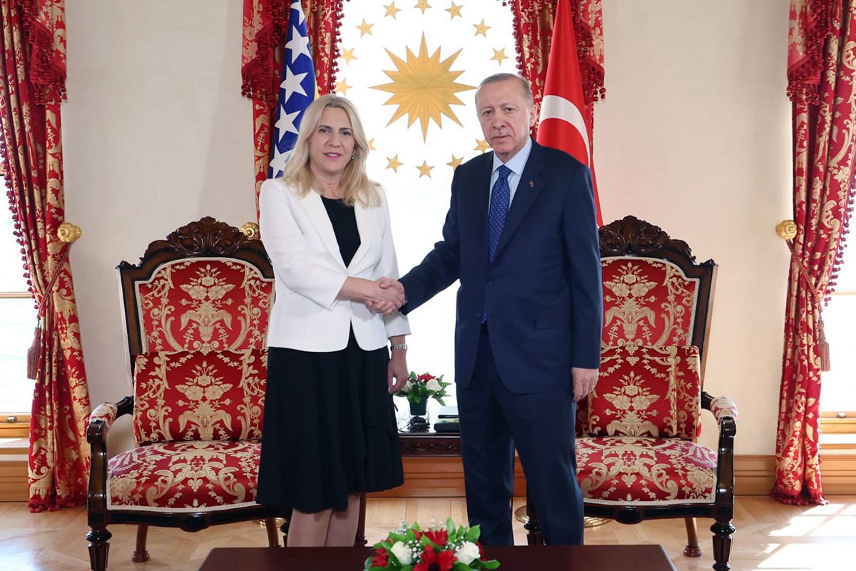 Cvijanović sa Erdoganom: Aktuelnu krizu izazvao neizabrani stranac