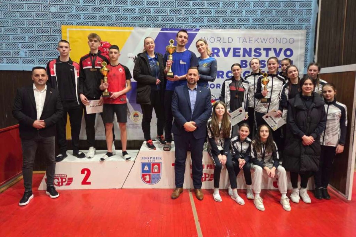 Tekvandoisti Novog Grada Sarajevo ekipni prvaci BiH