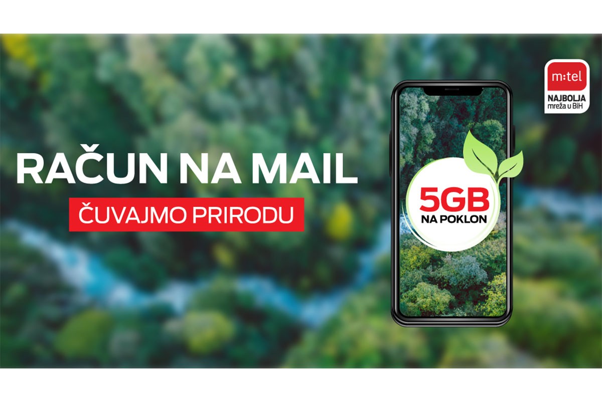 Račun na mail, vaš mali doprinos očuvanju prirode