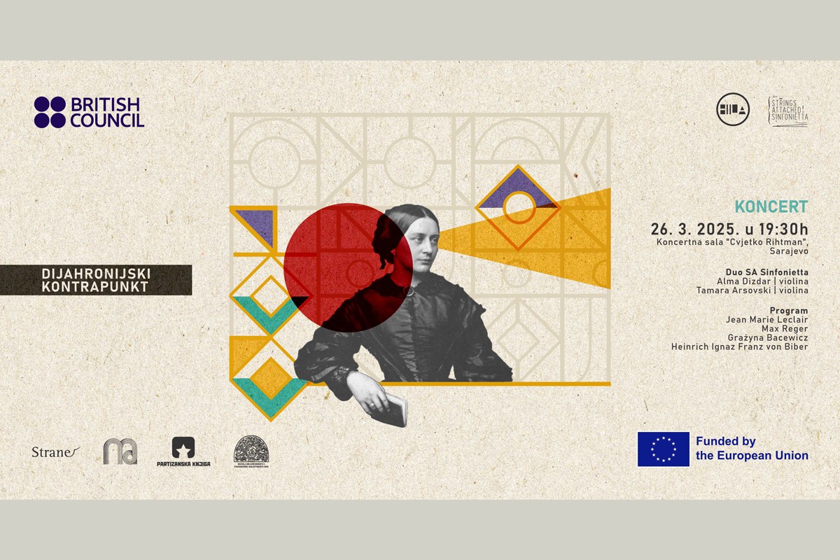 Koncert za dvije violine: Alma Dizdar i Tamara Arsovski nastupaju u Sarajevu